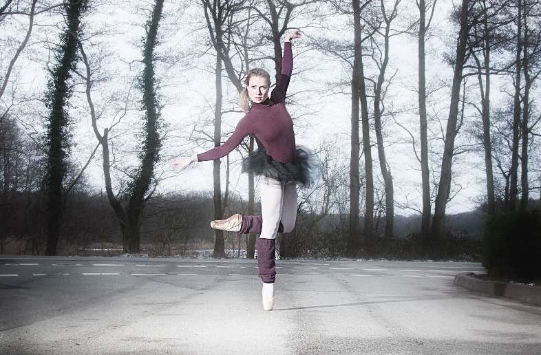 Janina Ballett on the Street